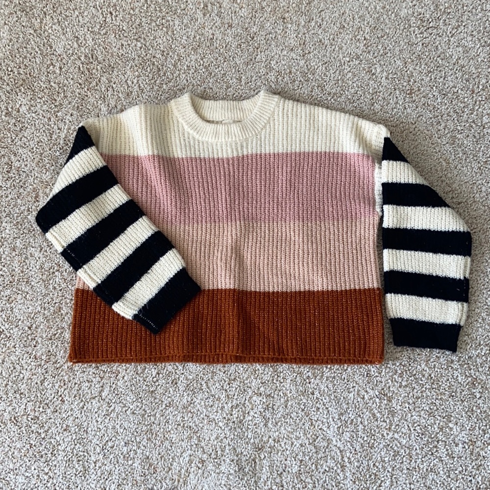 Color Block Sweater